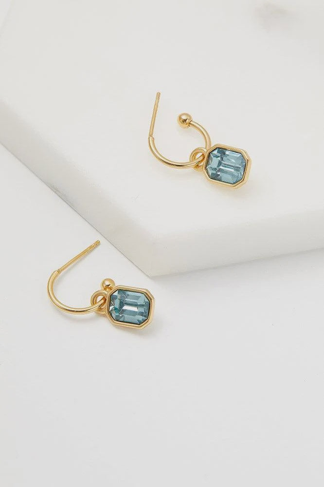 Leighton Earrings - Sea