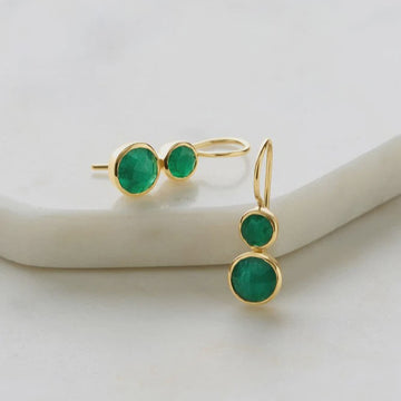 Mindi Earring - Beryl Emerald