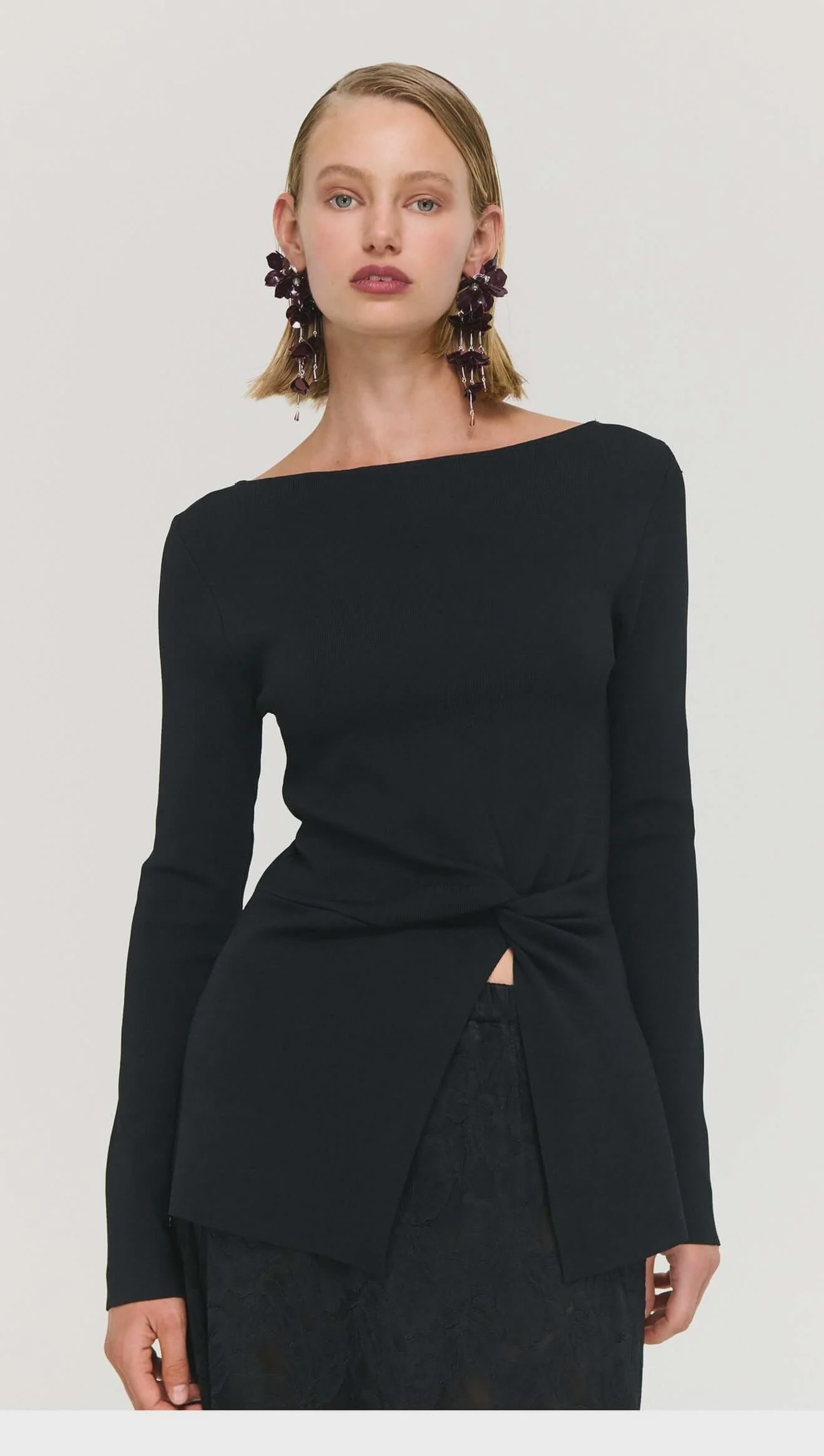 Miya Twist Knit Top
