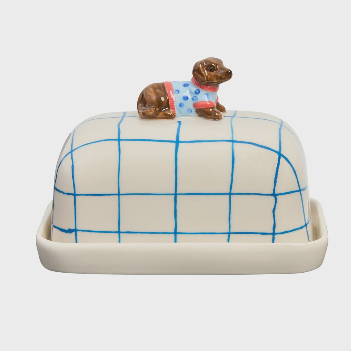 Dachshund Butter Dish / Butter Up