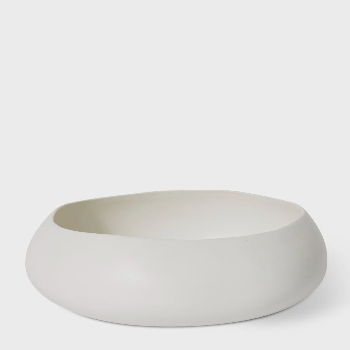 Mora Bowl Matt White Large