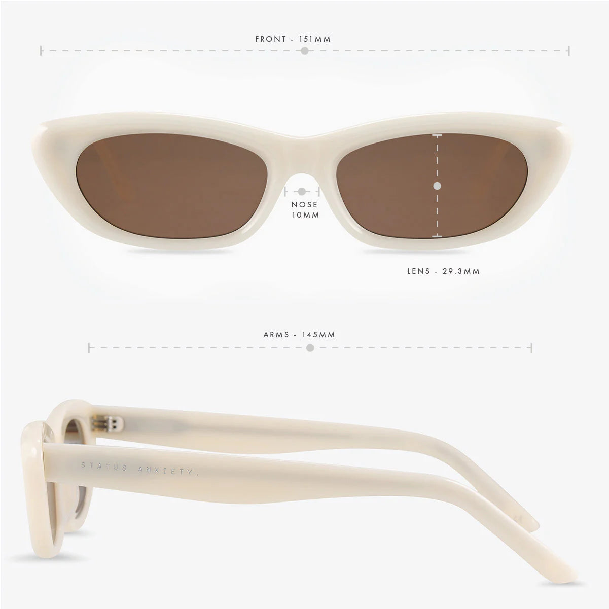 Sidelines Sunglasses Bone
