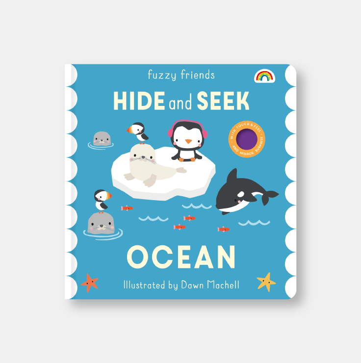 Fuzzy Friends Hide & Seek Ocean Book