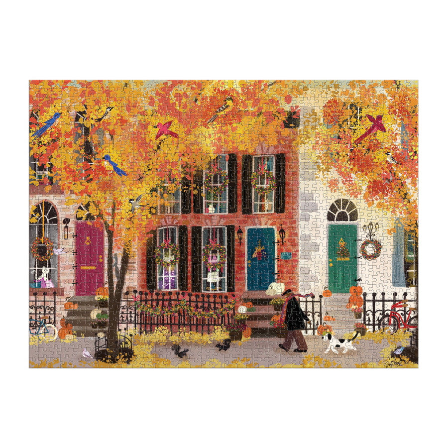 Autumn in the Neighbourhood 1000 Piece Puzzle