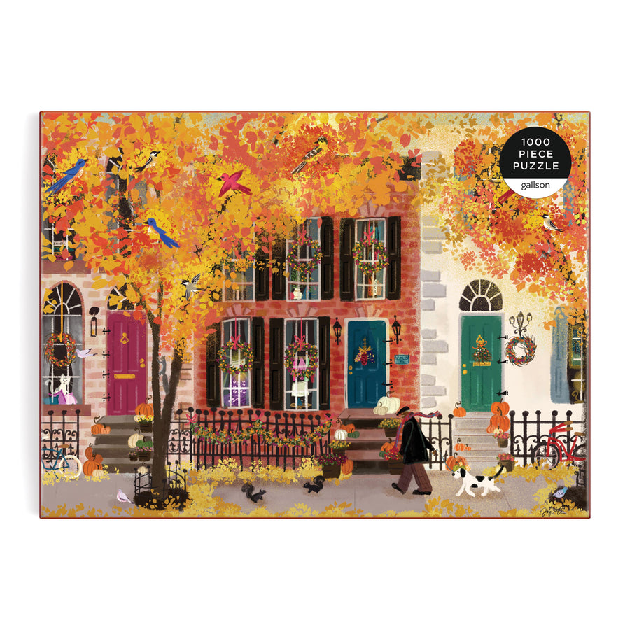 Autumn in the Neighbourhood 1000 Piece Puzzle