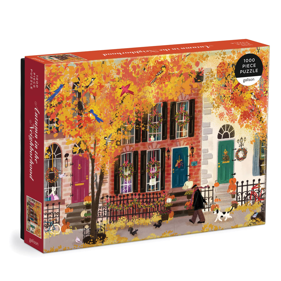 Autumn in the Neighbourhood 1000 Piece Puzzle