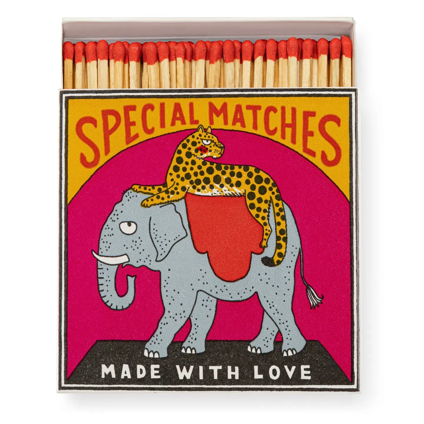 Square Safety Matches