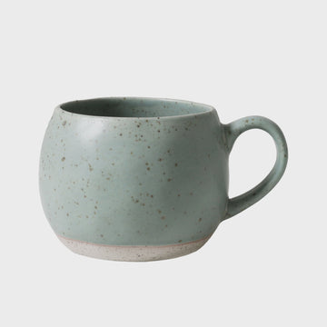 Blue Topaz Mineral Mugs set of 4