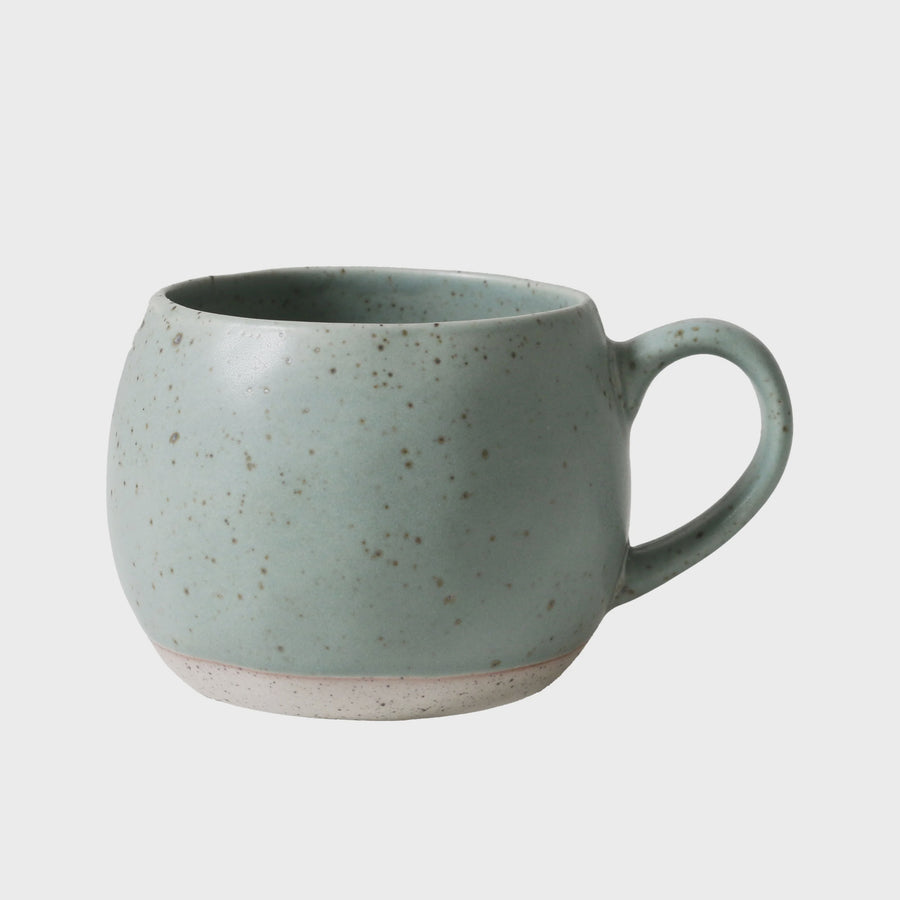 Blue Topaz Mineral Mugs set of 4