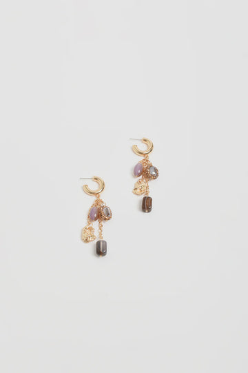 Cluster Drop Hoops