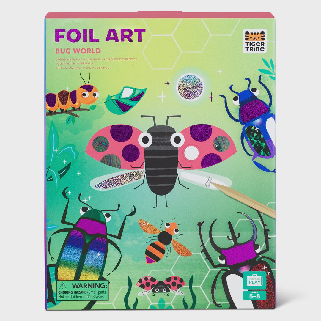 Foil Art Bugs World