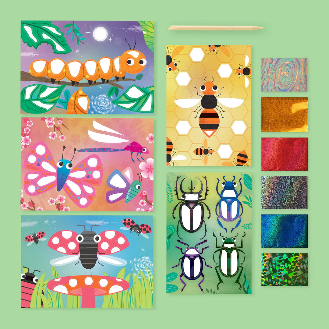 Foil Art Bugs World