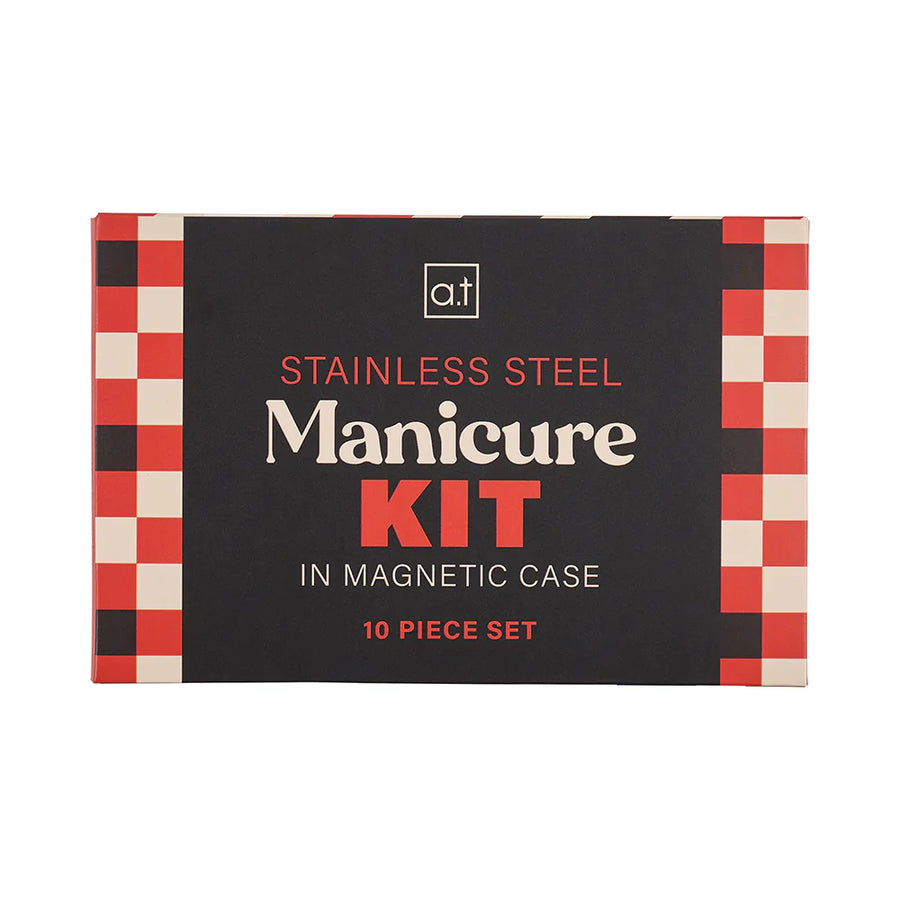 AT Mens - Stainless Steel Manicure Kit