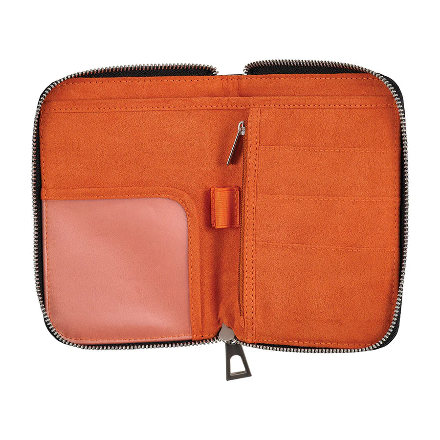 AT Mens - Passport Wallet Black