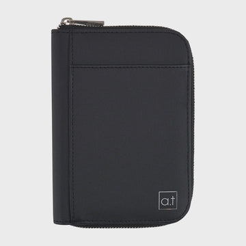 AT Mens - Passport Wallet Black