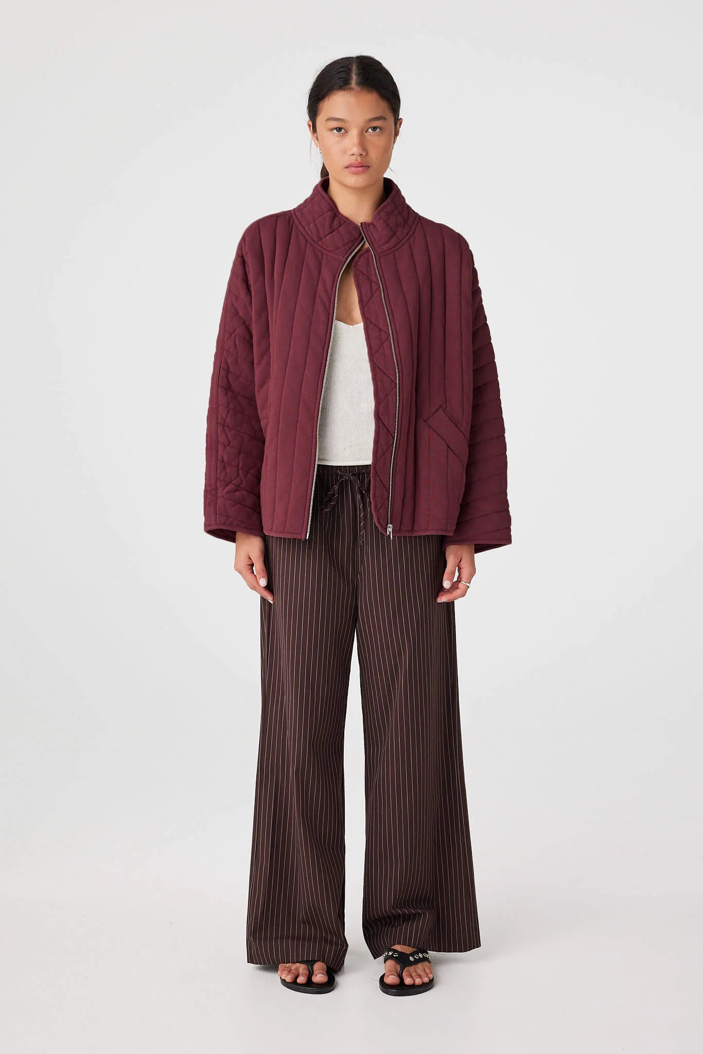 Tessa Jacket Merlot