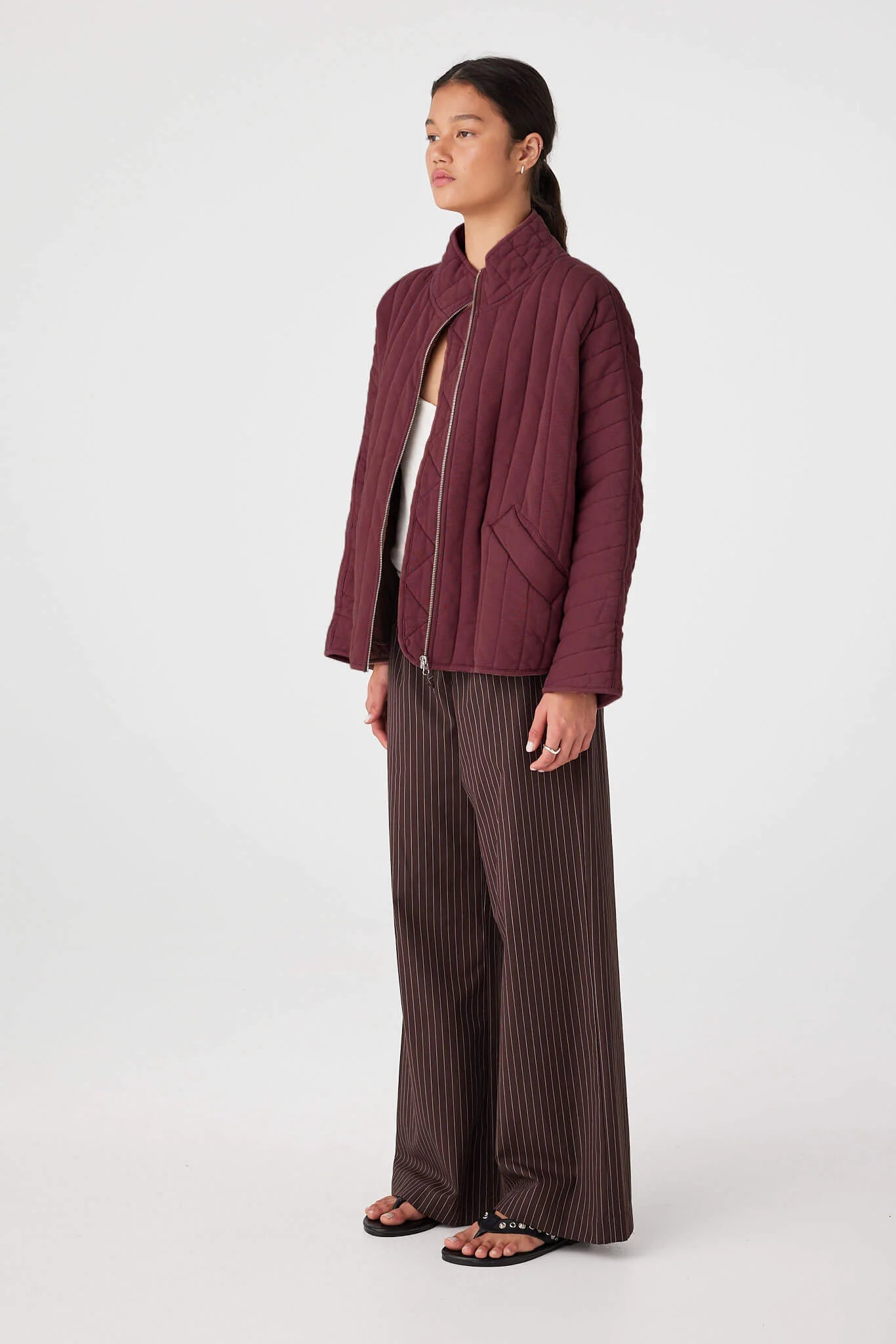 Tessa Jacket Merlot