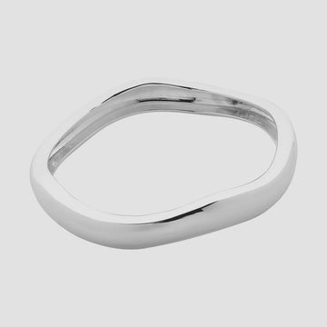 Leni Silver Bangle