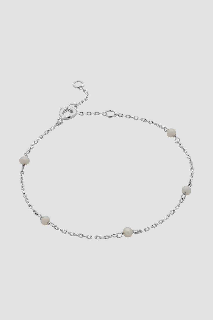 Lilibet Pearl Silver Bracelet