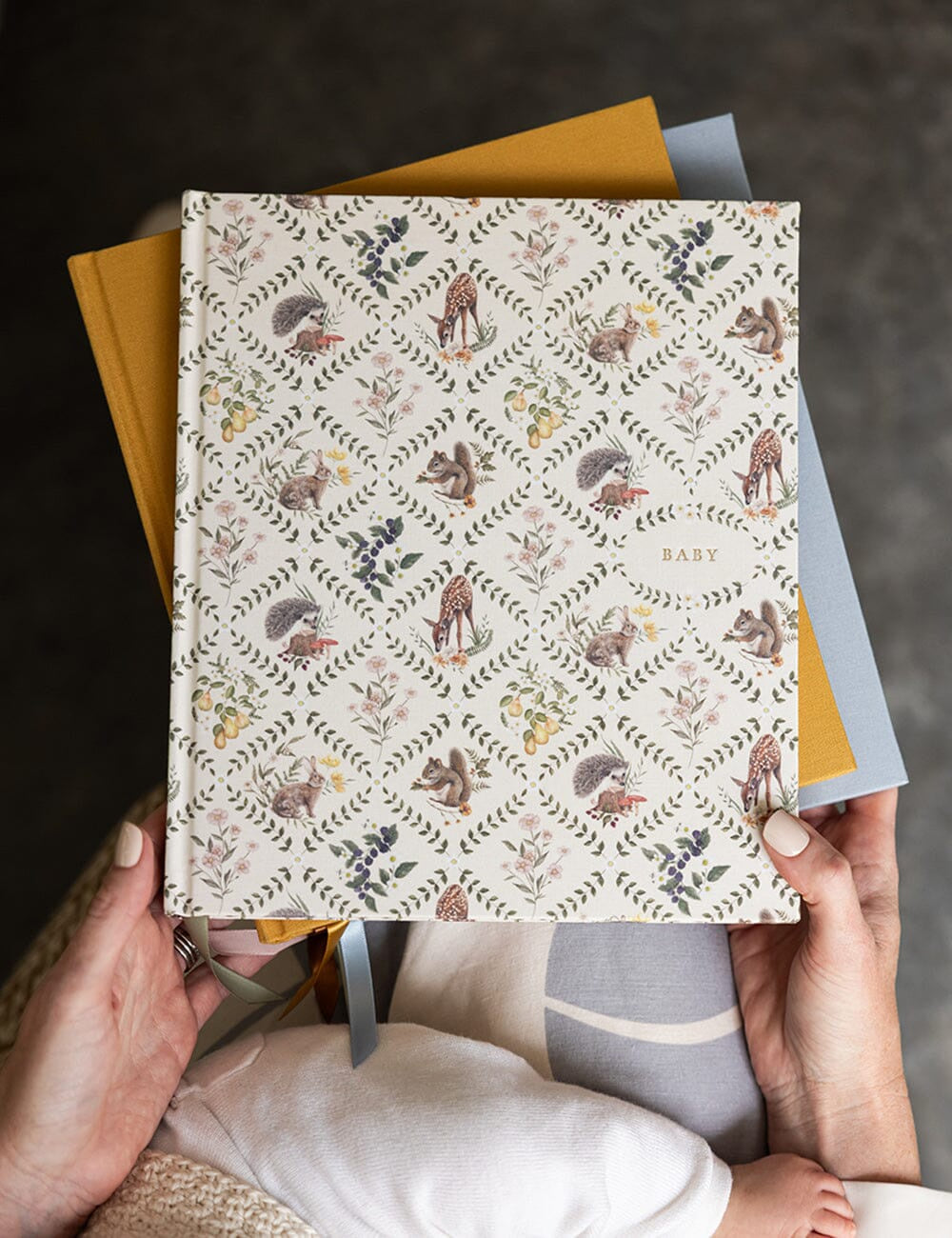 Heirloom Baby's First Year Memory Journal Woodland
