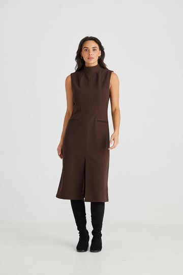 Mindy Dress in Cacao