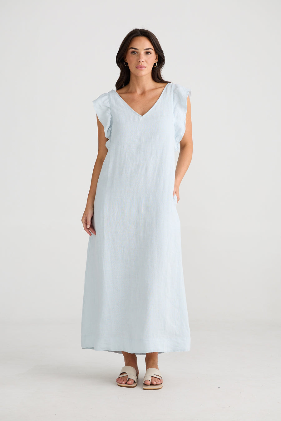 Matilda Dress in Sky