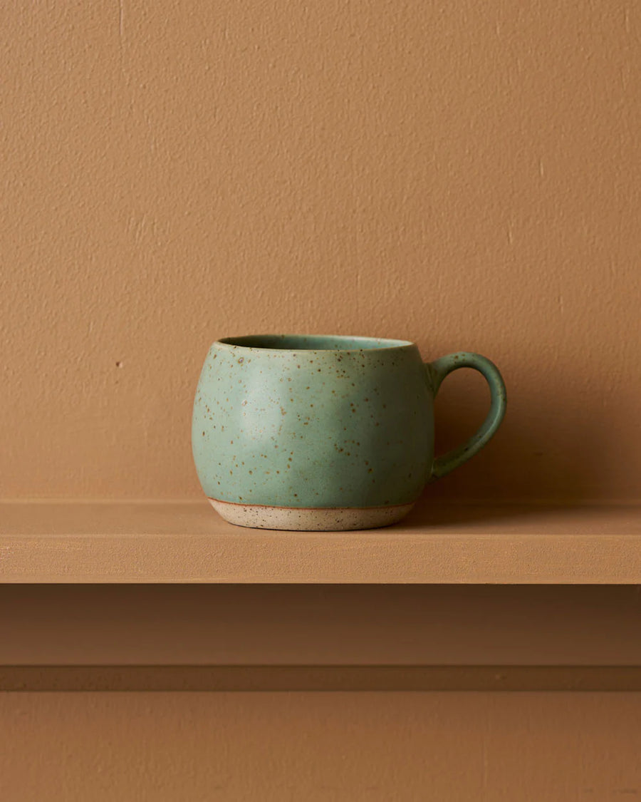 Blue Topaz Mineral Mugs set of 4