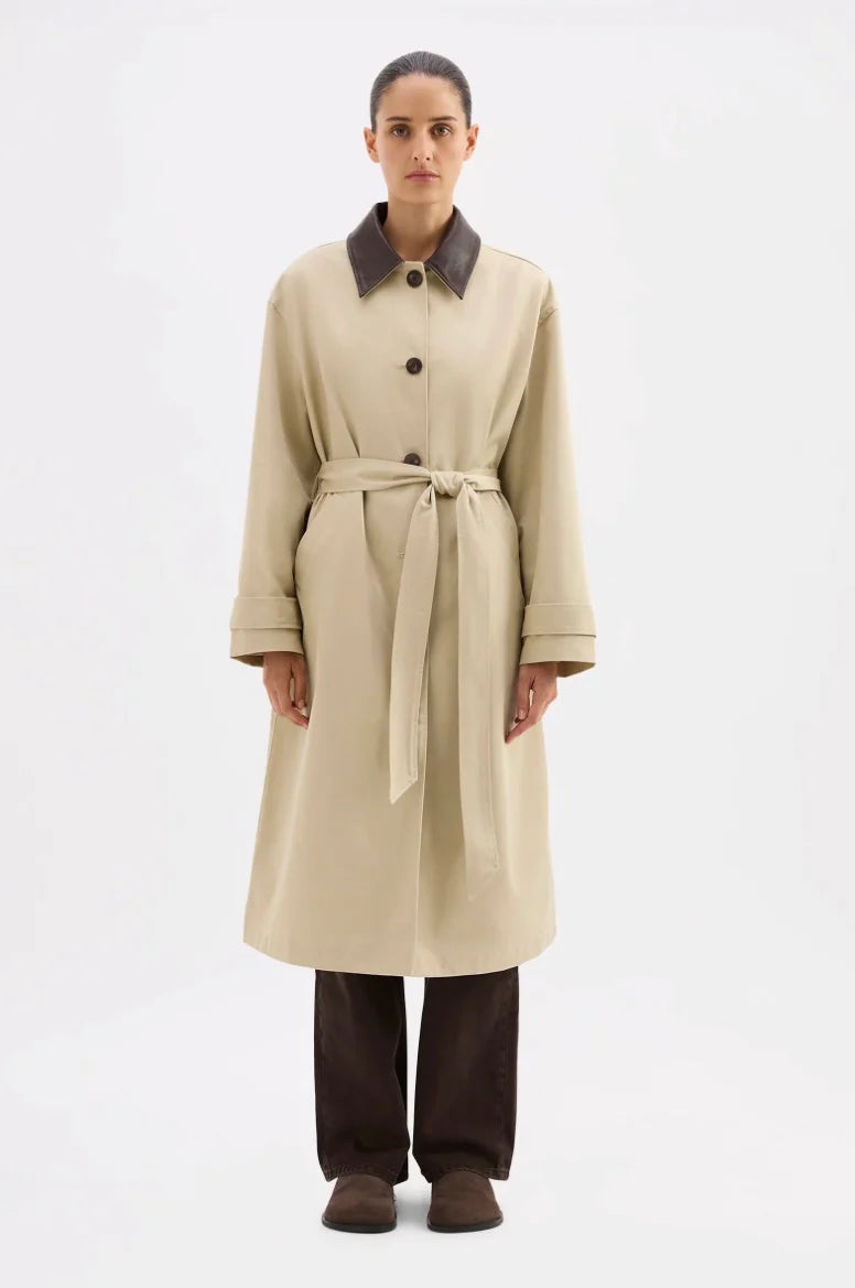 Vanita Car Coat Fawn