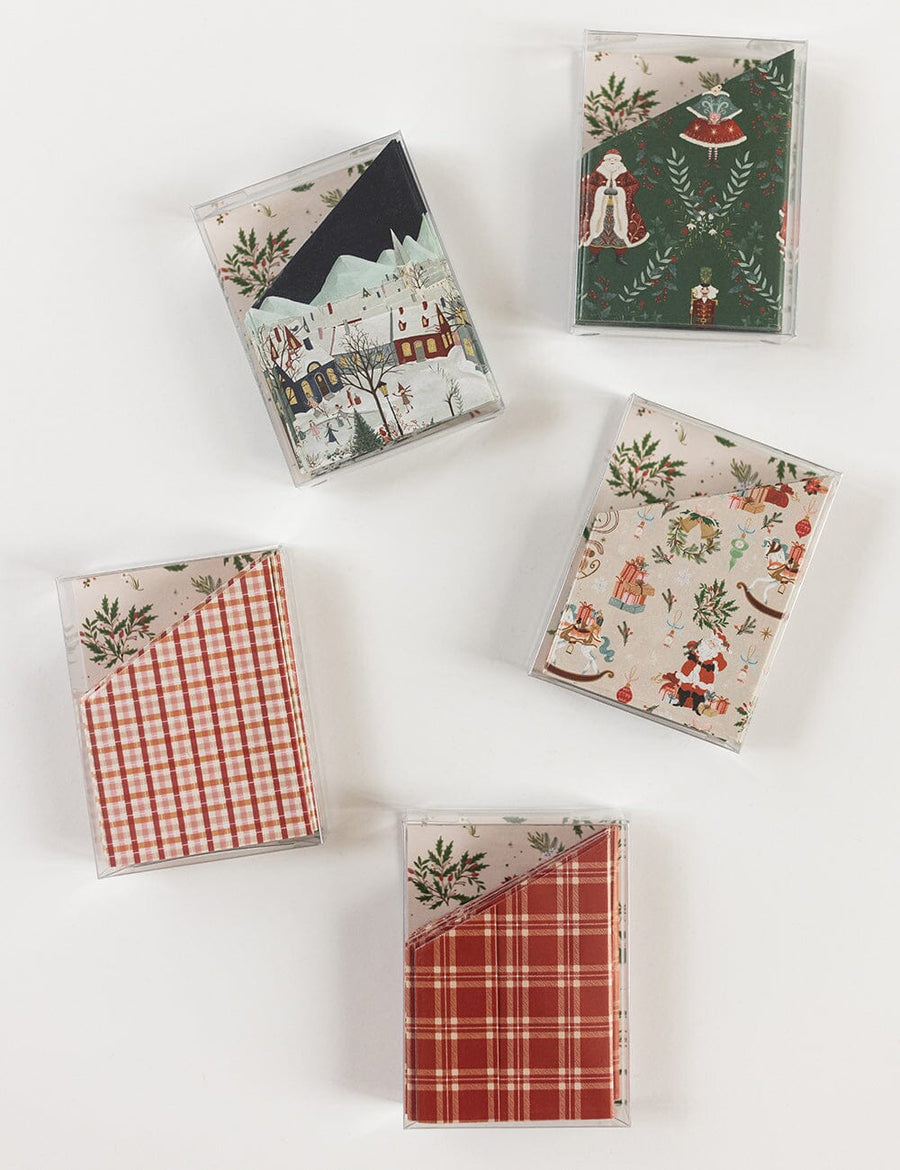 10 Pack Christmas Paper Crown Hats - The Christmas Village