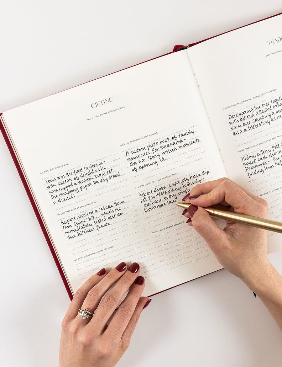 Heirloom Christmas Memories Journal