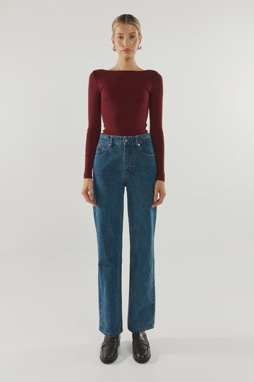 Caden LS Top Berry