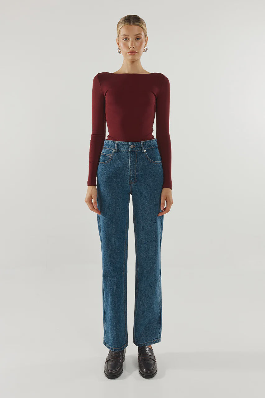 Caden LS Top Berry