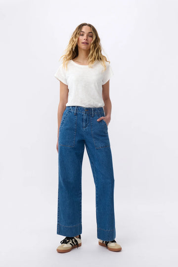 Celeste Denim Pant -90's Blue