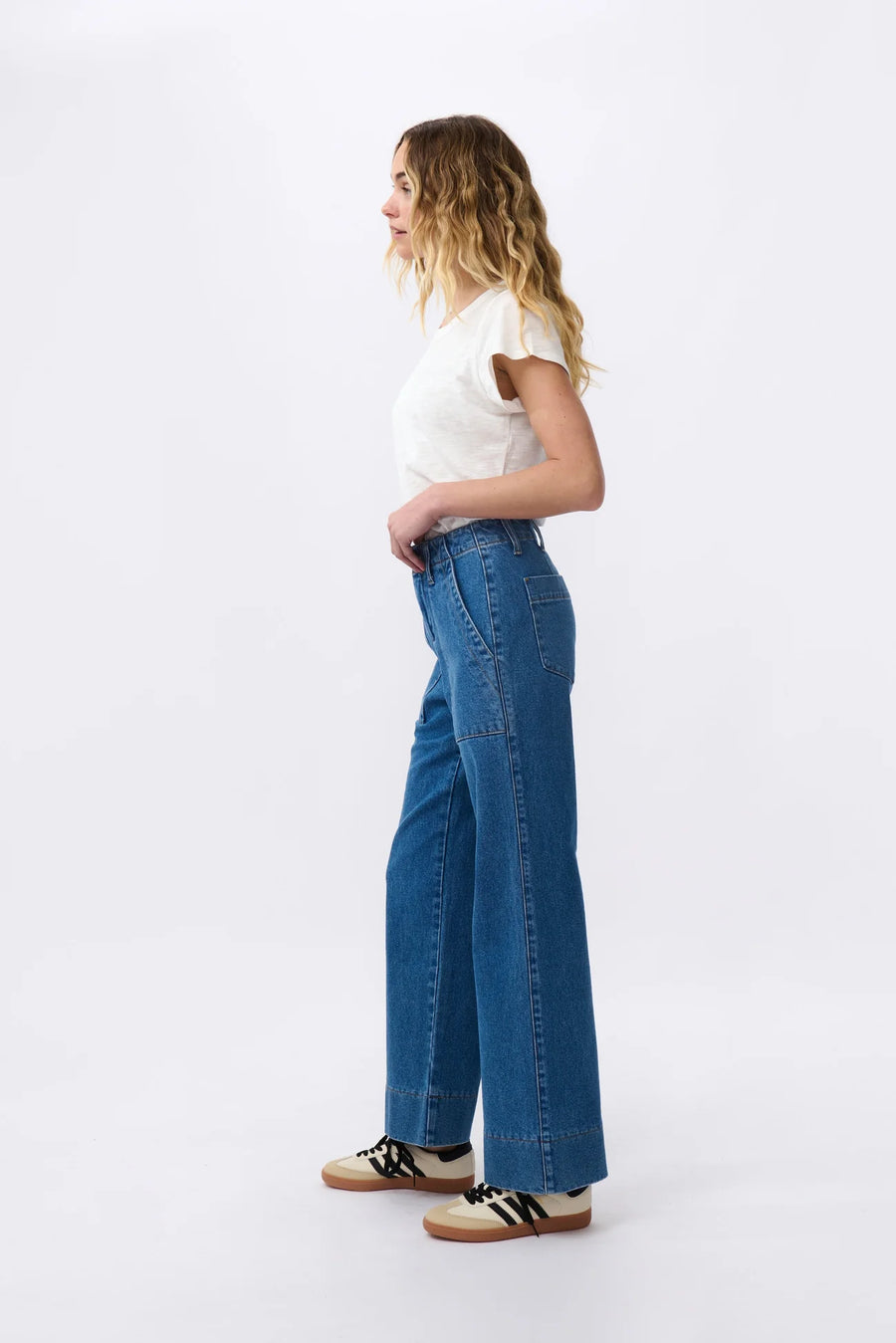 Celeste Denim Pant -90's Blue