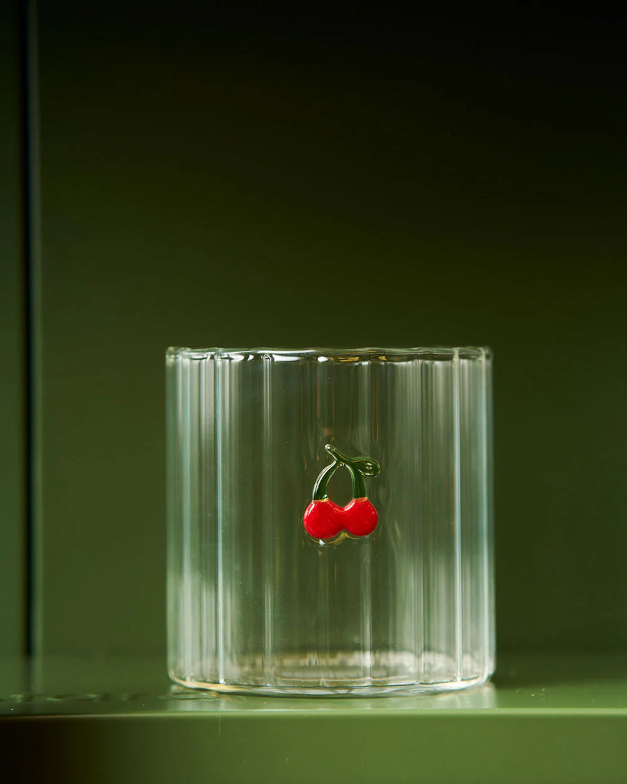 Haven Glass Tumbler Cherry