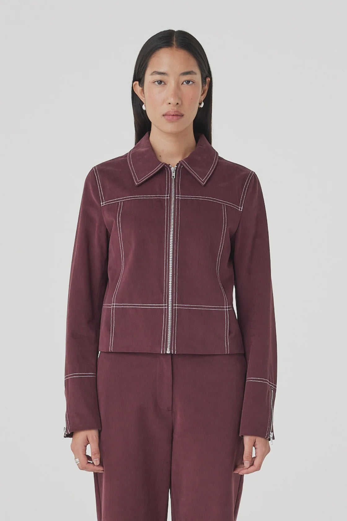 Benny Jacket - Merlot