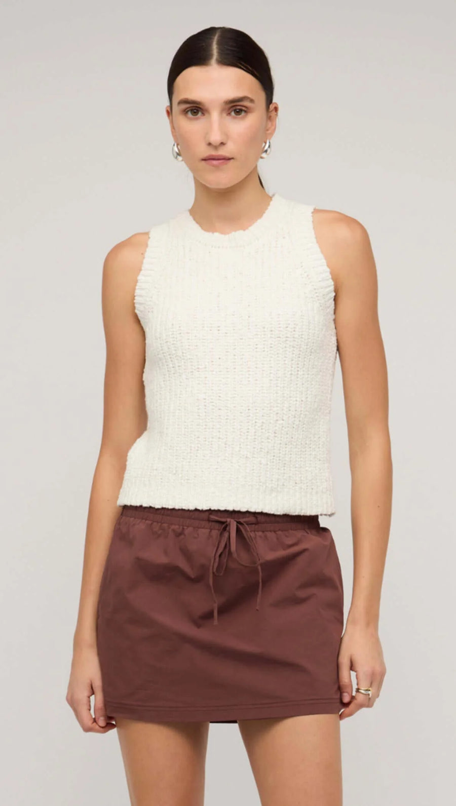 Cove Cotton-Blend Knit Tank Top
