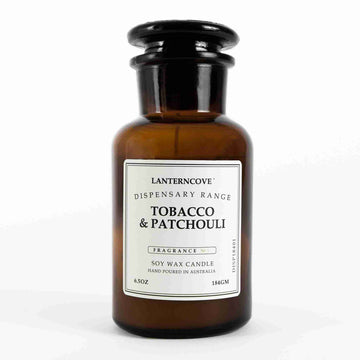 Dispensary Candle Tobacco & Patchouli 6.5oz