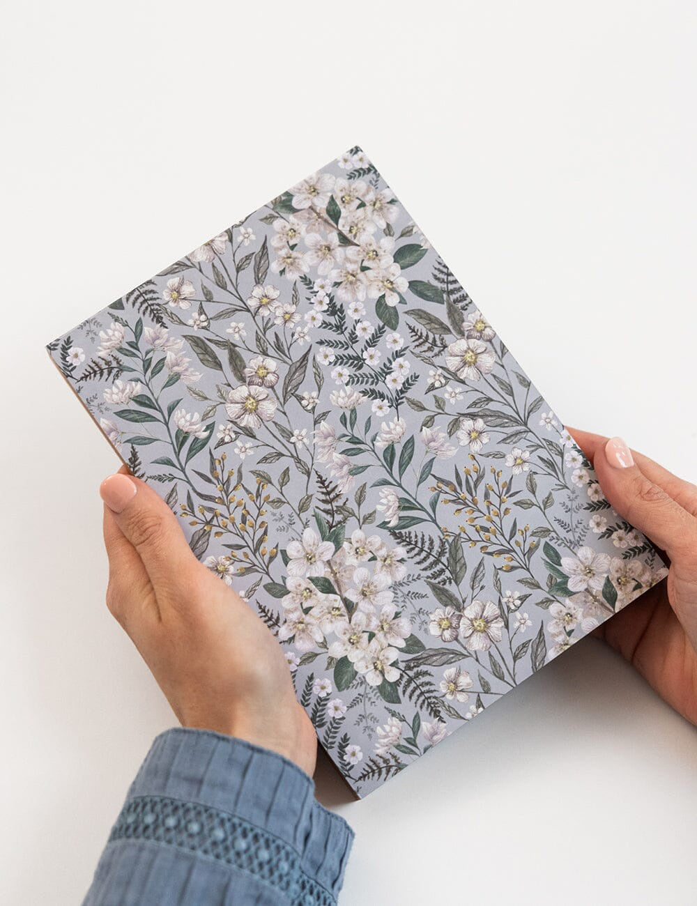 Desktop Notepad Ivory Garden