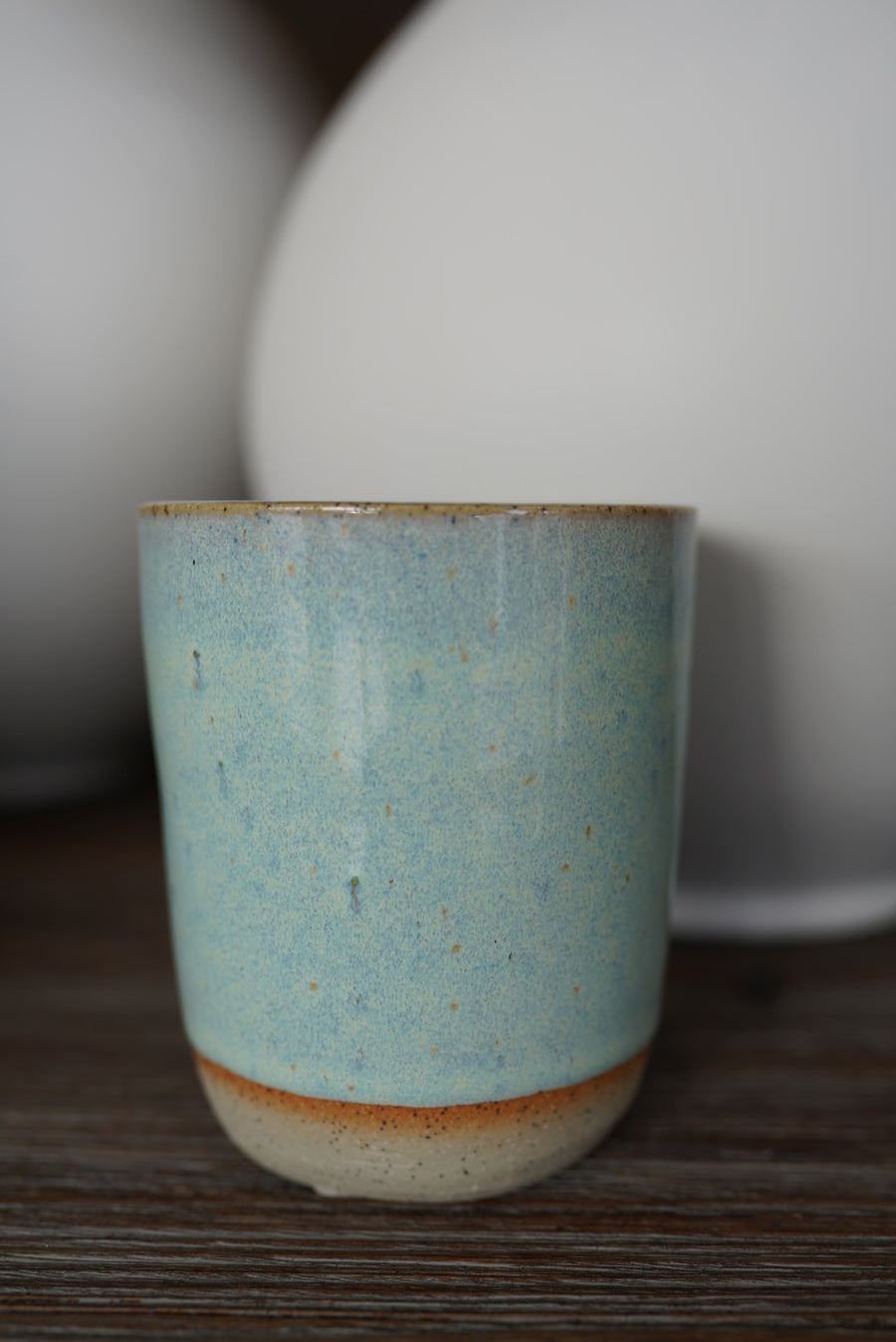 Tall Pottery Tumblers