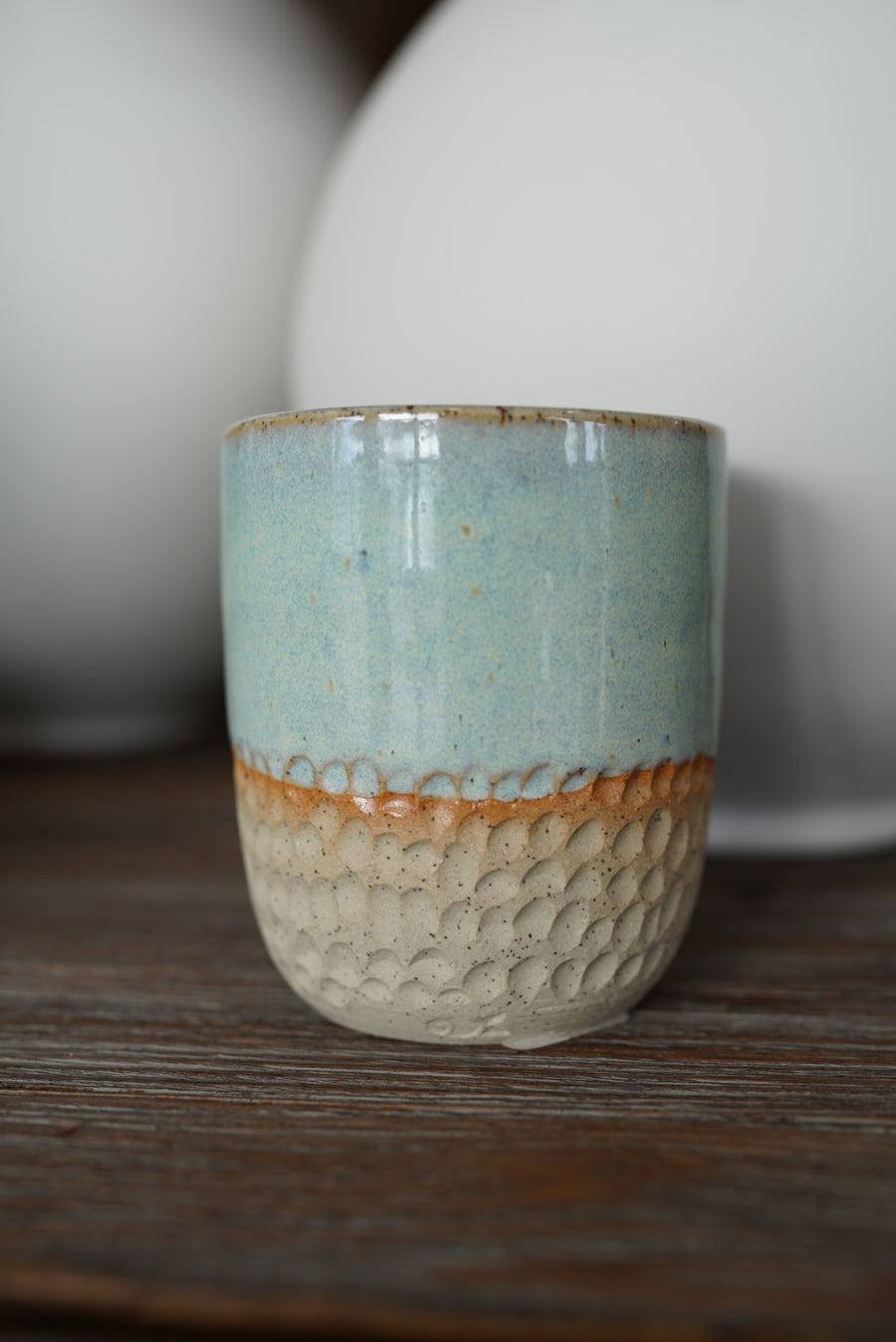 Tall Pottery Tumblers