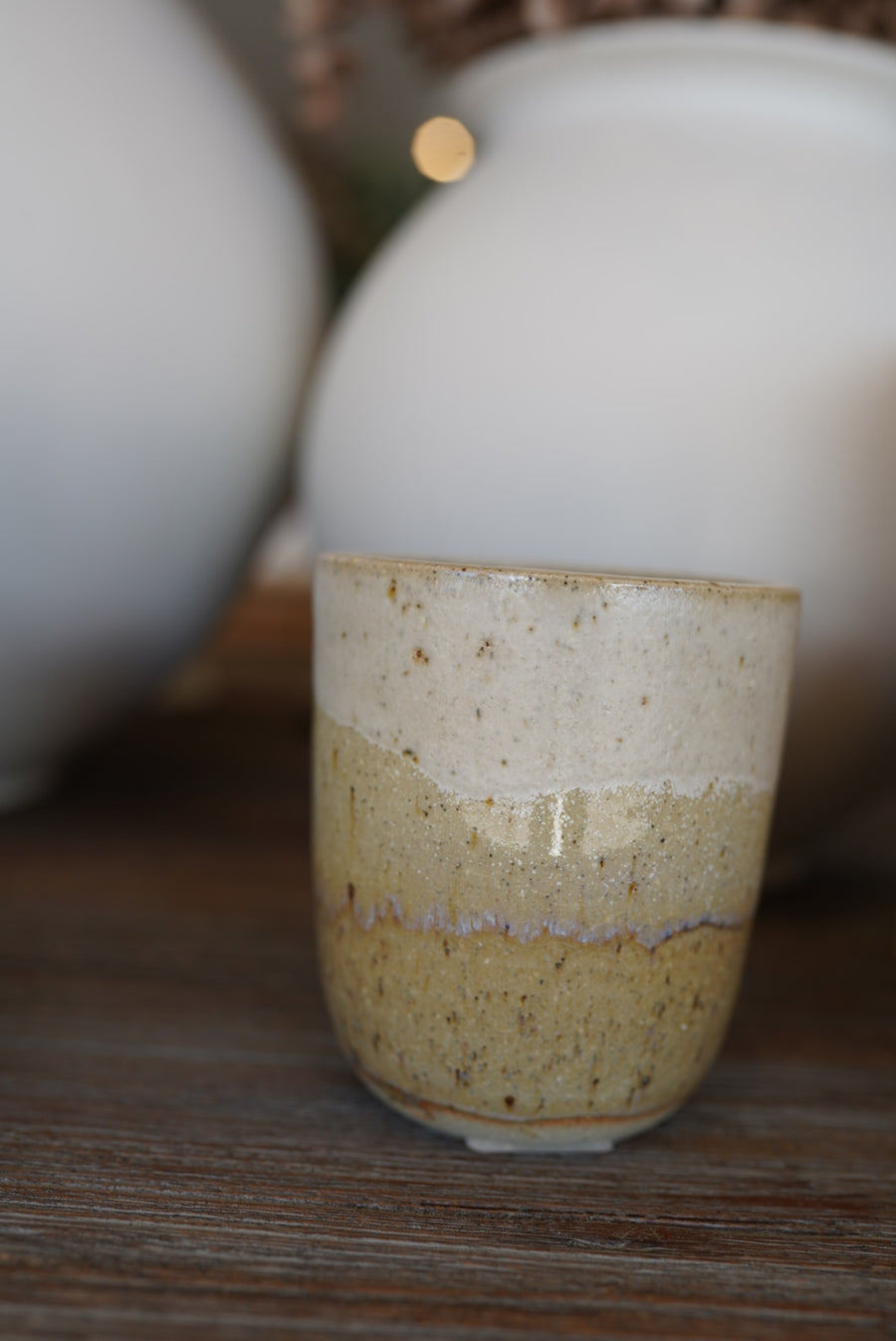 Tall Pottery Tumblers