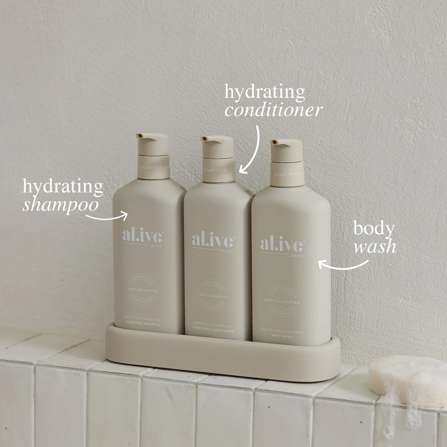 Hydrating Hair Shampoo & Conditioner & Wash Trio