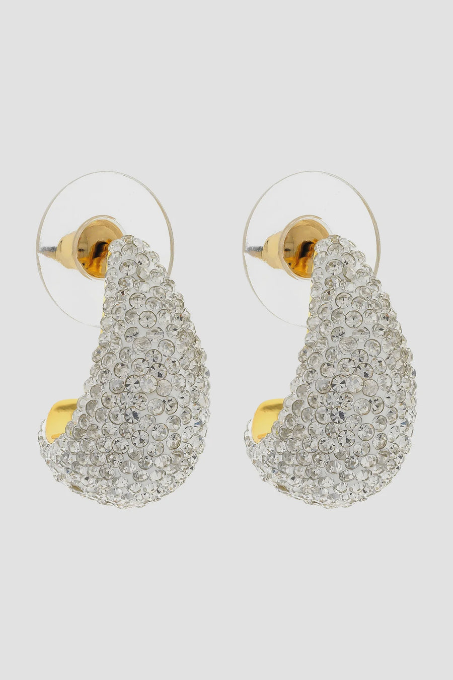 Jemma Gold Crystal Earring