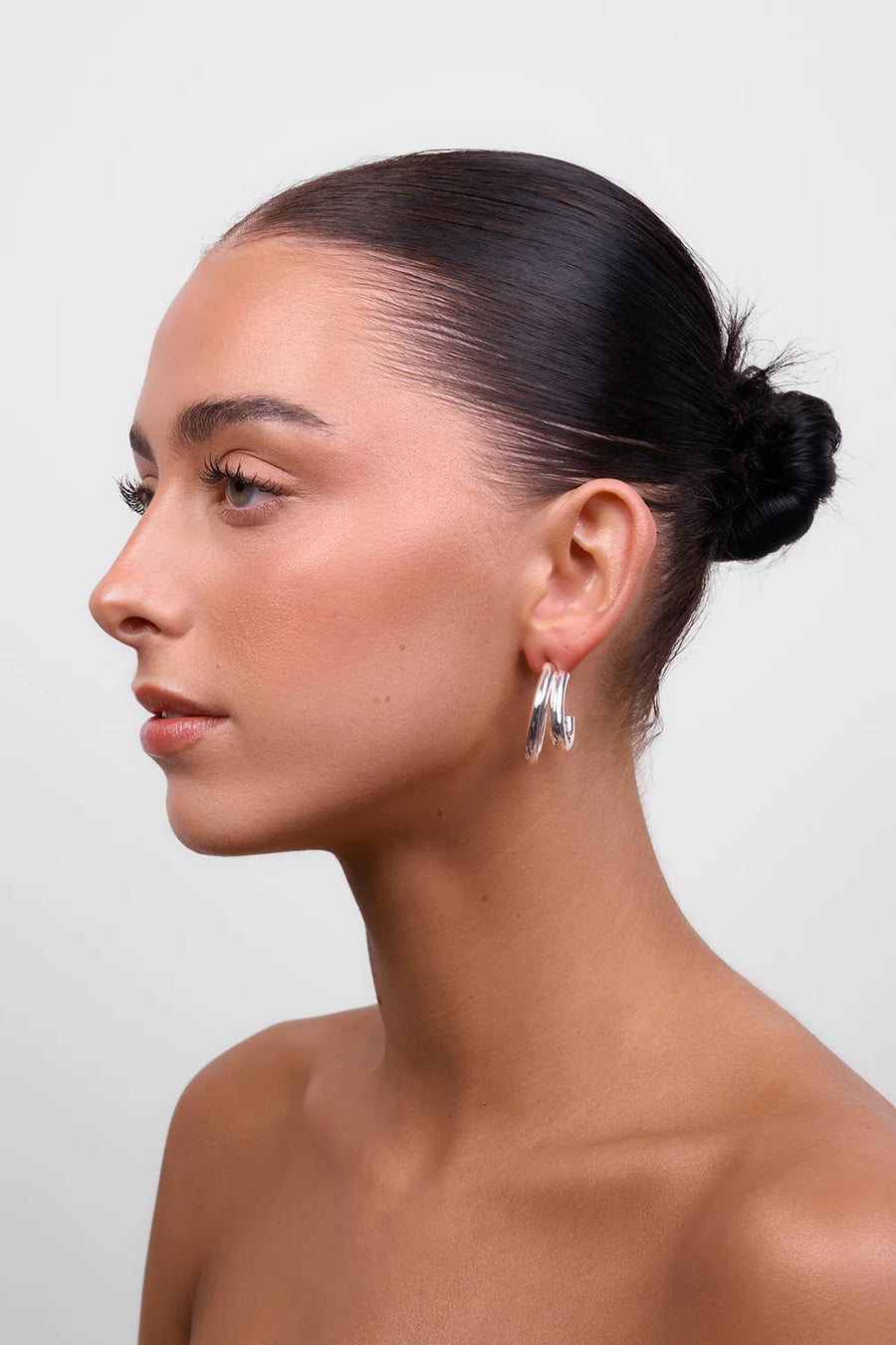 Neve Double Hoop Earrings
