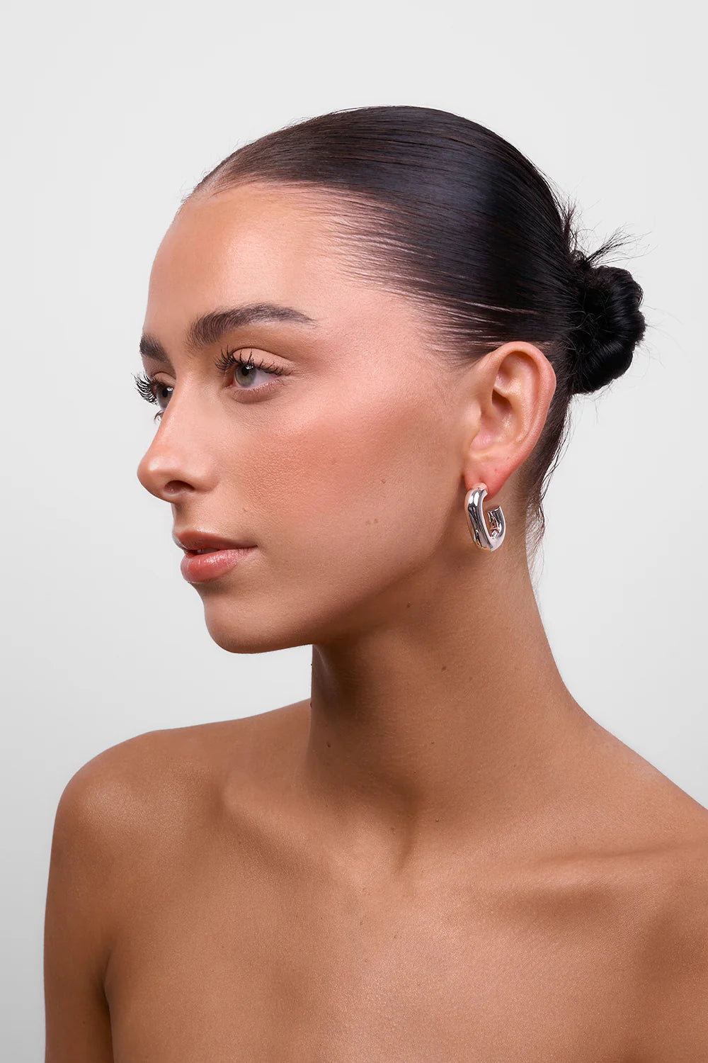Kate Square Hoop Earrings