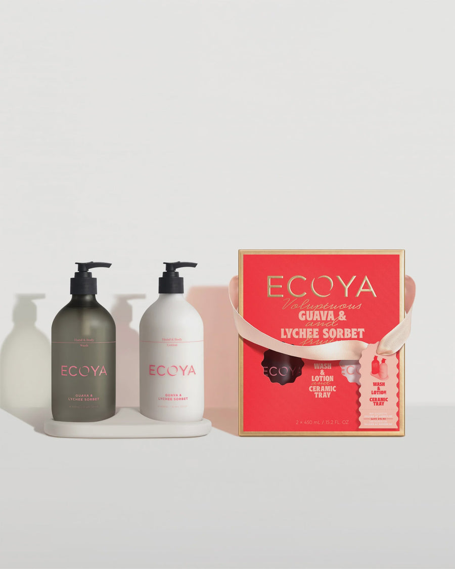 Bathroom Gift Set Guava & Lychee