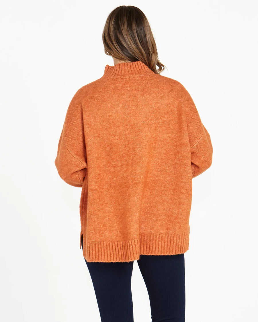 Luna Knit Jumper in Amber