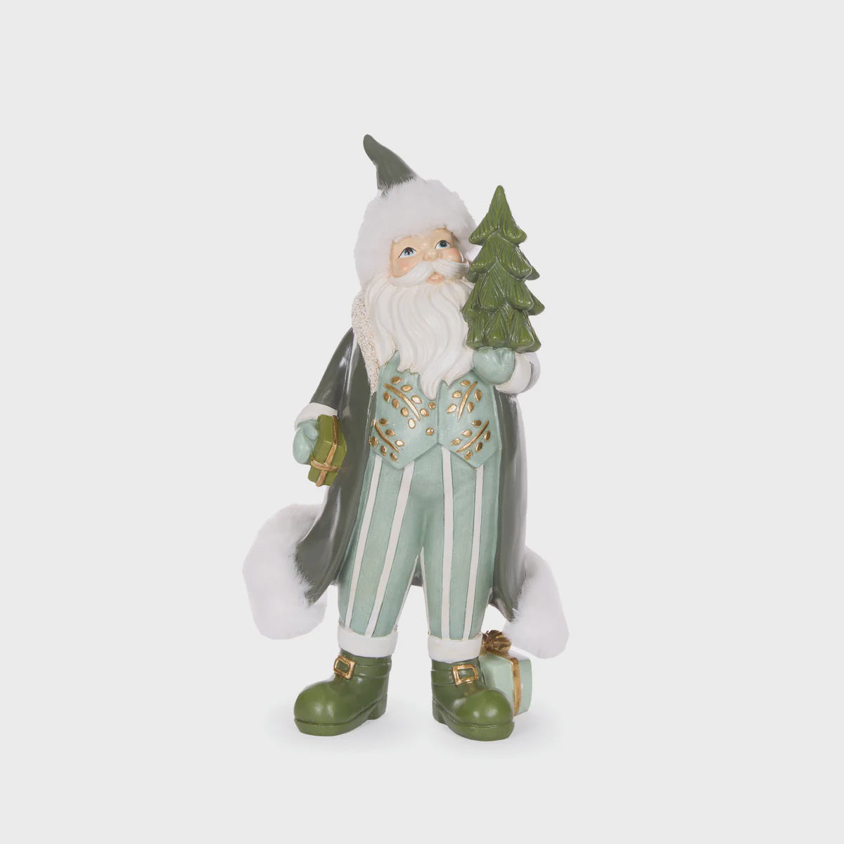 Woodland Forest Santa with Tree