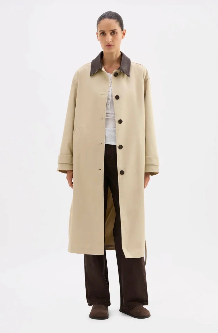 Vanita Car Coat Fawn